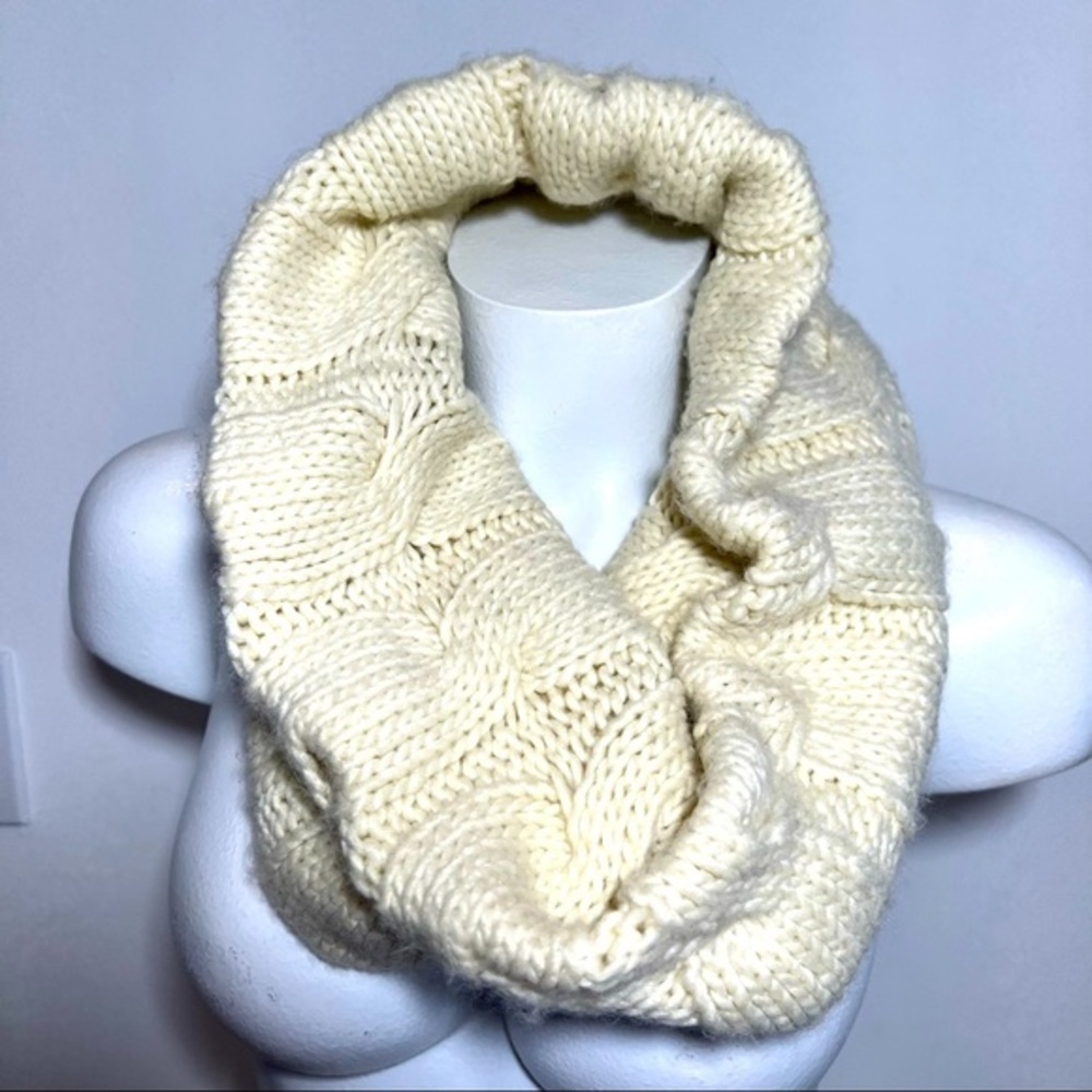 L.L. Bean Infinite Cable Knit Scarf